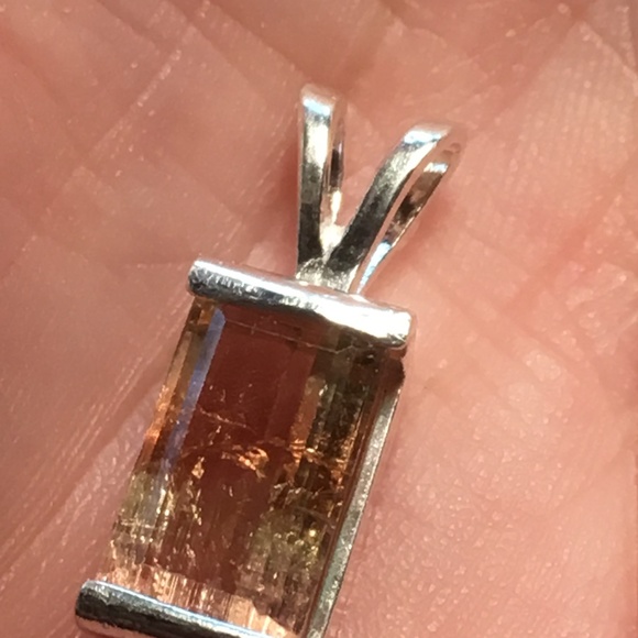 Natural Tourmaline Pendant - Picture 4 of 5